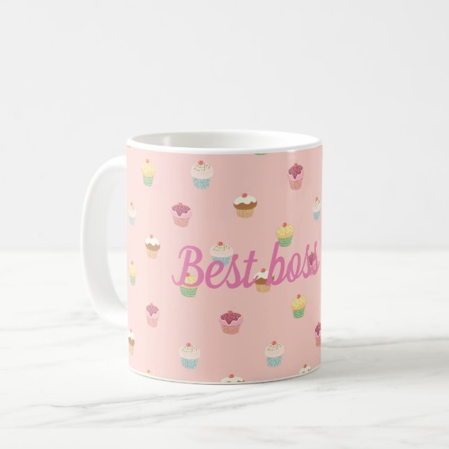 Caneca De Café Melhor chefe de sempre (Frente Esquerda)