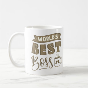 Caneca De Café melhor chefe do mundo