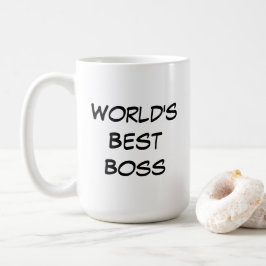 Caneca De Café Melhor Chefe do Mundo
