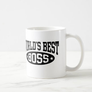 Caneca De Café Melhor Chefe do Mundo