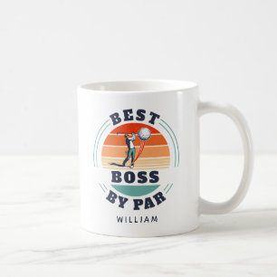 Caneca De Café Melhor Chefe Pelo Par Personalizado Presente de Go