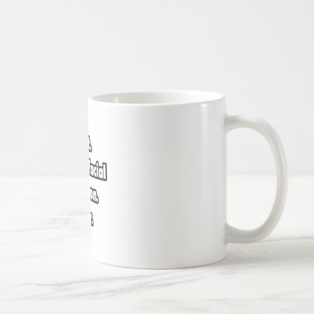 Caneca De Café Melhor. Cirurgião maxilofacial. Nunca. (Direita)