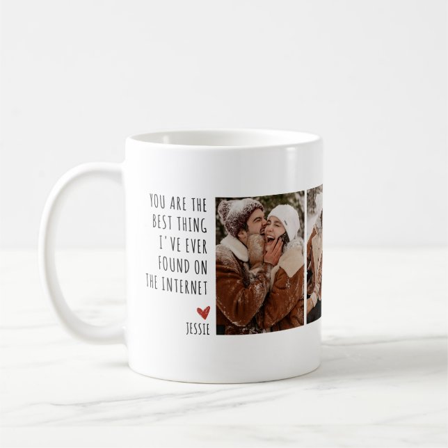 Caneca De Café Melhor Coisa que Encontrei na Internet (Esquerda)