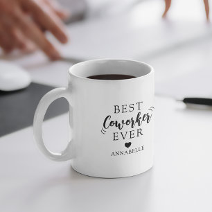 Caneca De Café Melhor Colaborador Personalizado Nunca