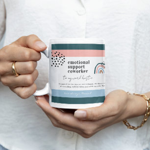Caneca De Café Melhor Colega de Trabalho Presente de Citação e