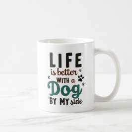 Caneca De Café Melhor Com Cães