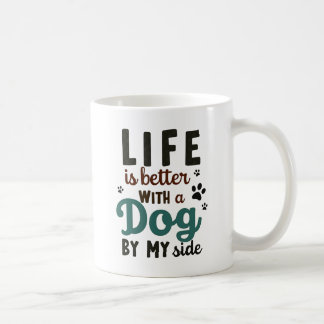 Caneca De Café Melhor Com Cães
