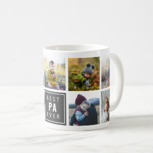 Caneca De Café Melhor combinação personalizada de fotos do PA nun
