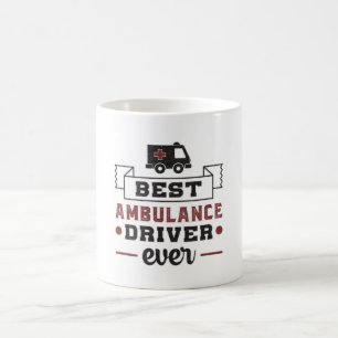 Caneca De Café Melhor Condutor Ambulante Alguma Vez No Hospital P