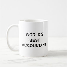 Caneca De Café Melhor Contador do Mundo