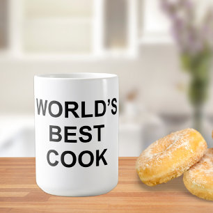 Caneca De Café Melhor Cook do Mundo