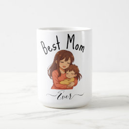 Caneca De Café Melhor Dia de as mães Personalizado Da Família Da