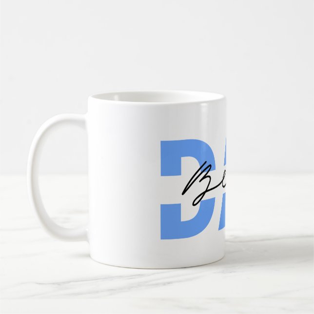 Caneca De Café Melhor dia de os pais de pai (Esquerda)