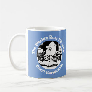 Caneca De Café Melhor Diretor do Mundo a Personalizar