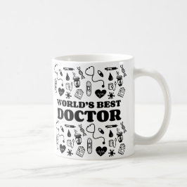 Caneca De Café Melhor Doutor Mug do Mundo