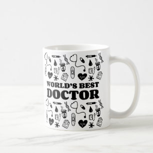Caneca De Café Melhor Doutor Mug do Mundo