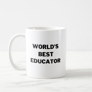 Caneca De Café Melhor Educador do Mundo