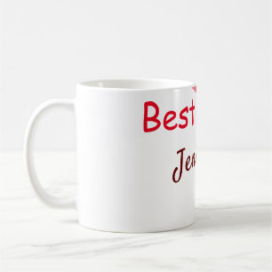 Caneca De Café Melhor enfermeira de todos os tempos adicionar nom