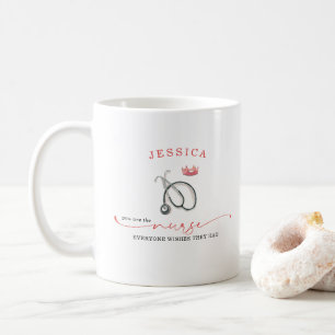 Caneca De Café Melhor Enfermeira de Todos os Tempos Apreciação