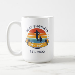 Caneca De Café Melhor Engenheiro Pelo Pai No Aniversário Amante d