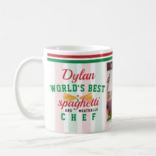 Caneca De Café Melhor Espaguete & Almôndegas Engraçado Italiano d