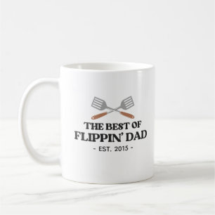Caneca De Café Melhor Espátula de Papai Flippin Engraçado Retro 