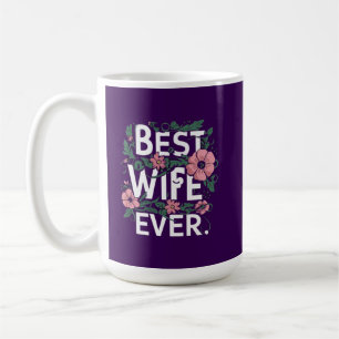 Caneca De Café Melhor esposa de sempre