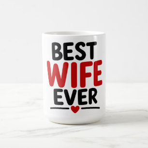 Caneca De Café Melhor Esposa de Todos os Tempos
