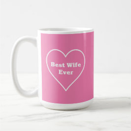 Caneca De Café Melhor esposa de todos os tempos