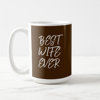 Caneca De Café Melhor esposa de todos os tempos