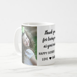 Caneca De Café Melhor etapaDia de os pais feliz 2 Colagem de foto