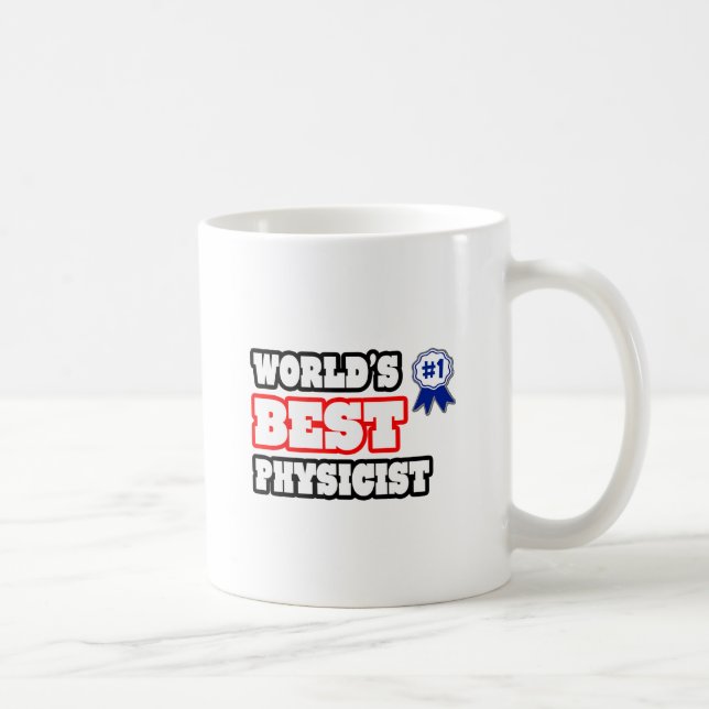 Caneca De Café Melhor Físico do Mundo (Direita)
