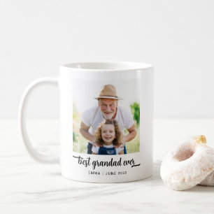 Caneca De Café Melhor Foto de Avô de Sempre