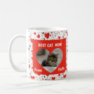 Caneca De Café Melhor Foto de Dia dos Namorados do Papai e Mamãe