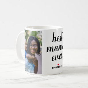 Caneca De Café Melhor Foto de Mamãe de Todos os Tempos