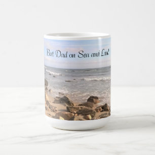 Caneca De Café Melhor Foto de Pai do Céu Azul Onda do Oceano Atlâ