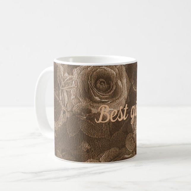 Caneca De Café Melhor garota (Frente Esquerda)