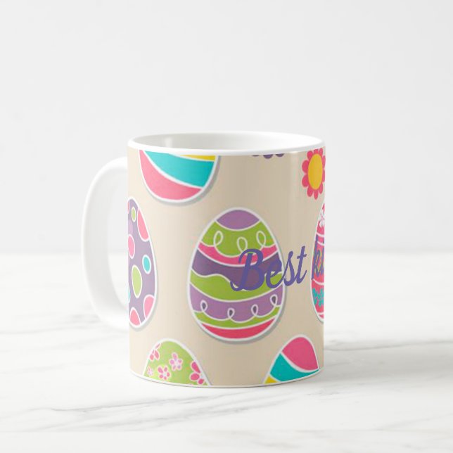 Caneca De Café Melhor garoto (Frente Esquerda)