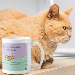 Caneca De Café Melhor Gato Mãe De Sempre! Dia das Mães