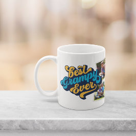 Caneca De Café Melhor Grampy Nunca | Vovô Foto