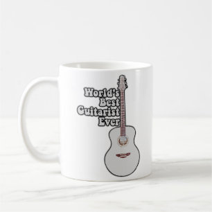 Caneca De Café Melhor guitarrista do mundo de todos os tempos. Co
