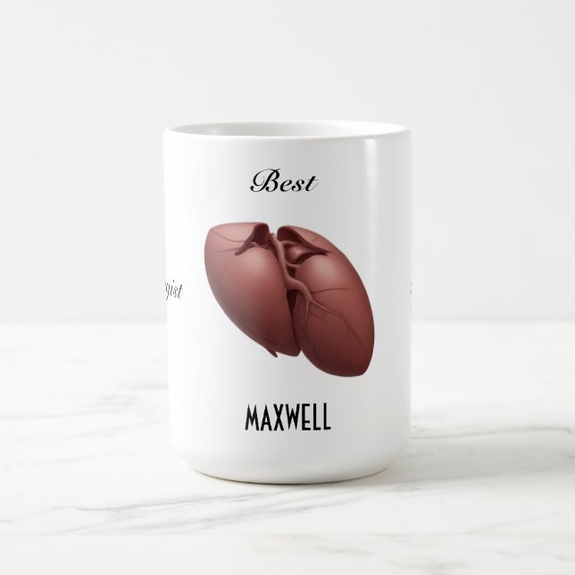 Caneca De Café Melhor Hepatologista Ever Mug (Centro)