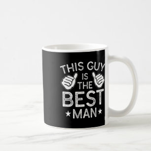 Caneca De Café Melhor Homem Bodas Padrinhos Casamento Engraçado N