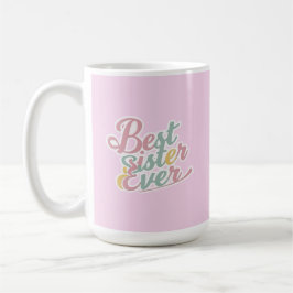 Caneca De Café Melhor irmã de todos os tempos