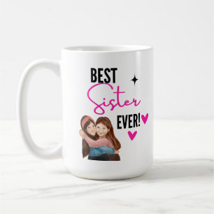 Caneca De Café Melhor Irmã Nunca