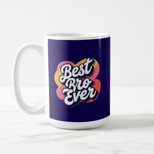 Caneca De Café Melhor Irmão de Todos  (Esquerda)