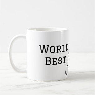 Caneca De Café Melhor irmão do mundo adicionar nome texto esporte