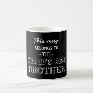 Caneca De Café Melhor Irmão Pertence Aqui