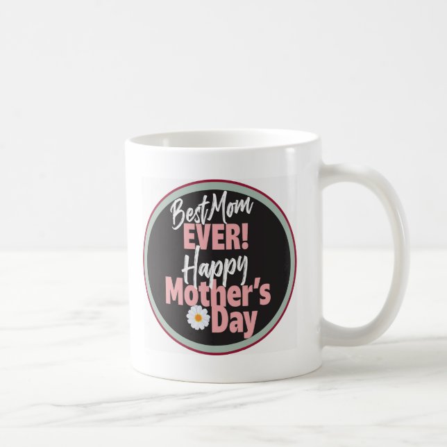 Caneca de Café Melhor Mãe (Direita)