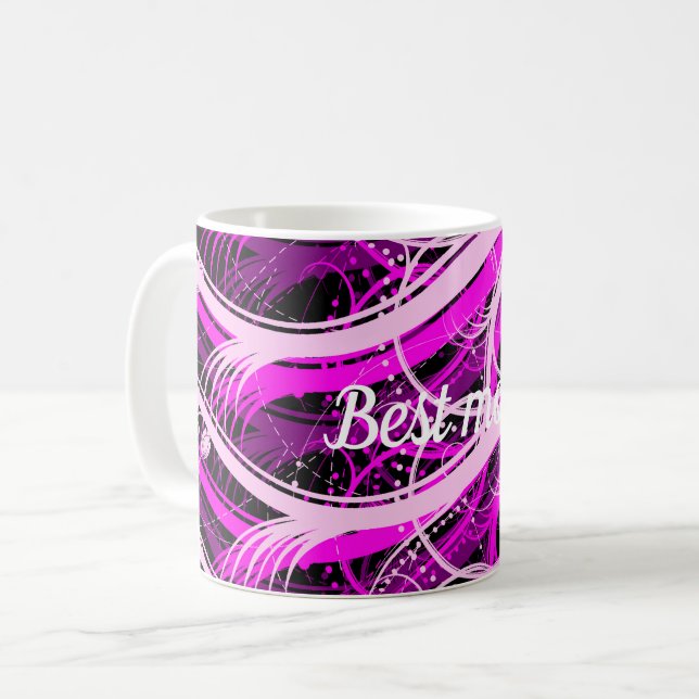 Caneca De Café Melhor mãe (Frente Esquerda)